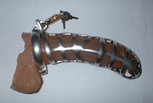 Cage de chastet� m�tal XL