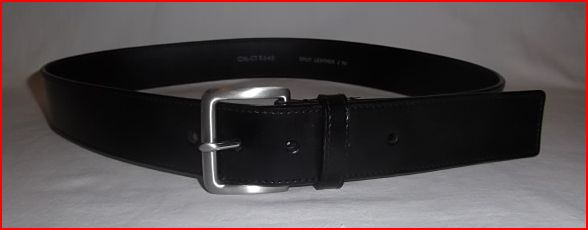 Ceinture cuir noir